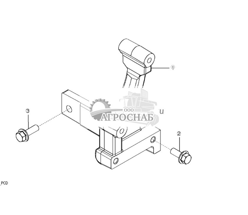 6282 Крепление генератора пер. тока - ST21324 130.jpg